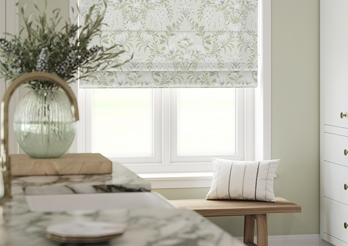 Laura Ashley Parterre, Sage - Roman Blind - Image 5
